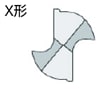 X形