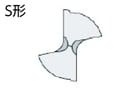 S形