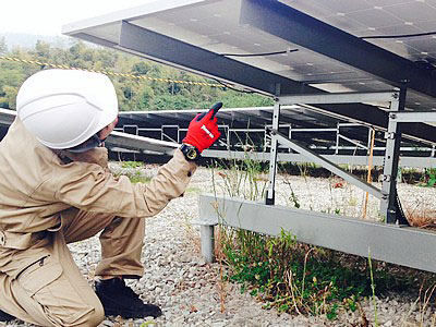 太陽光発電所のメンテナンス