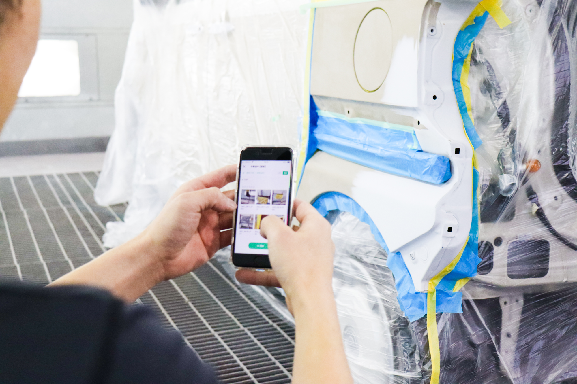 KANNAのカメラ画面