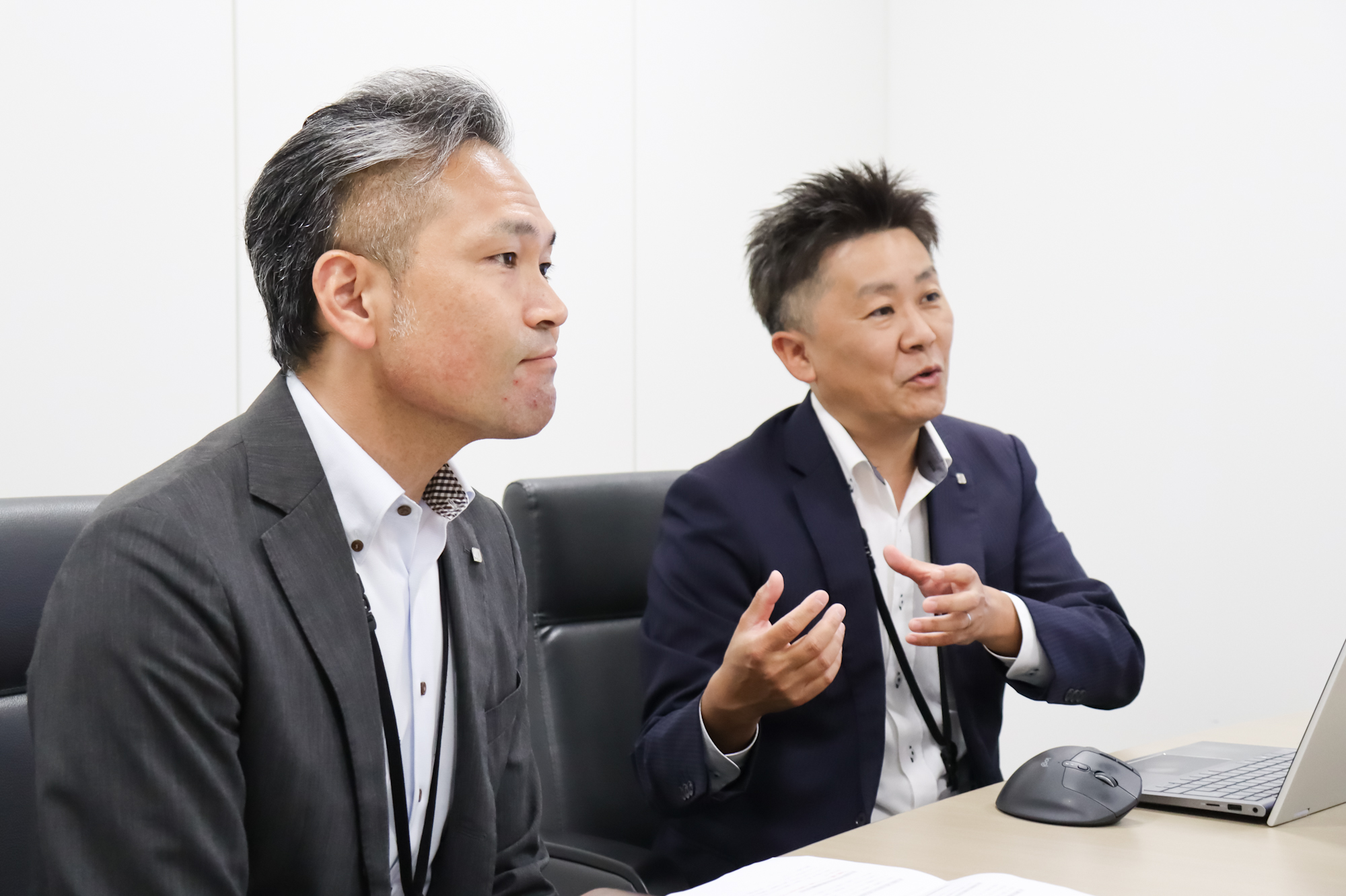 石井秀也様と三澤伊織様 対談の様2