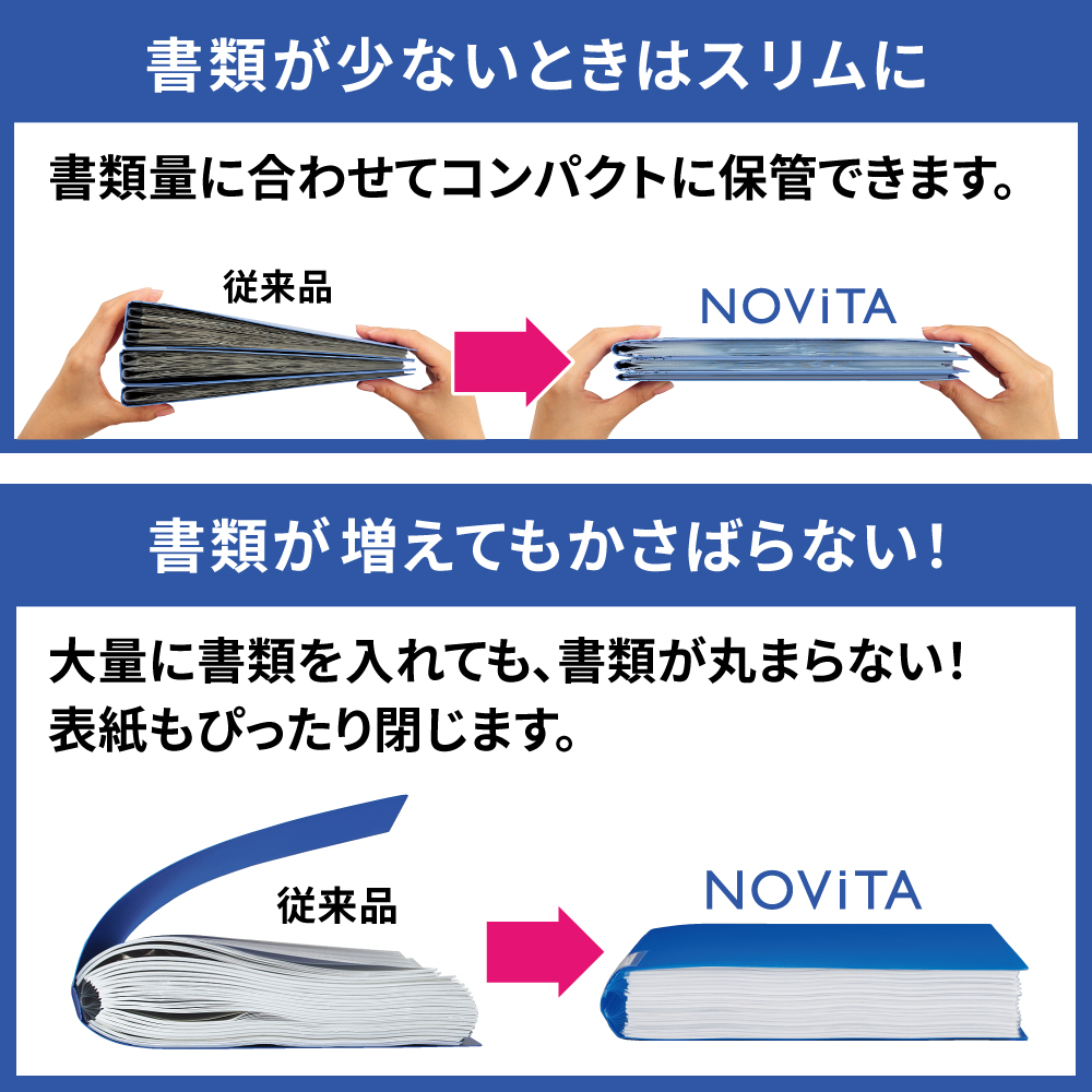 クリヤーブック＜NOVITA＞の詳細説明