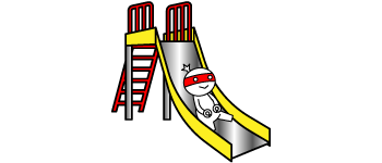 すべり案内